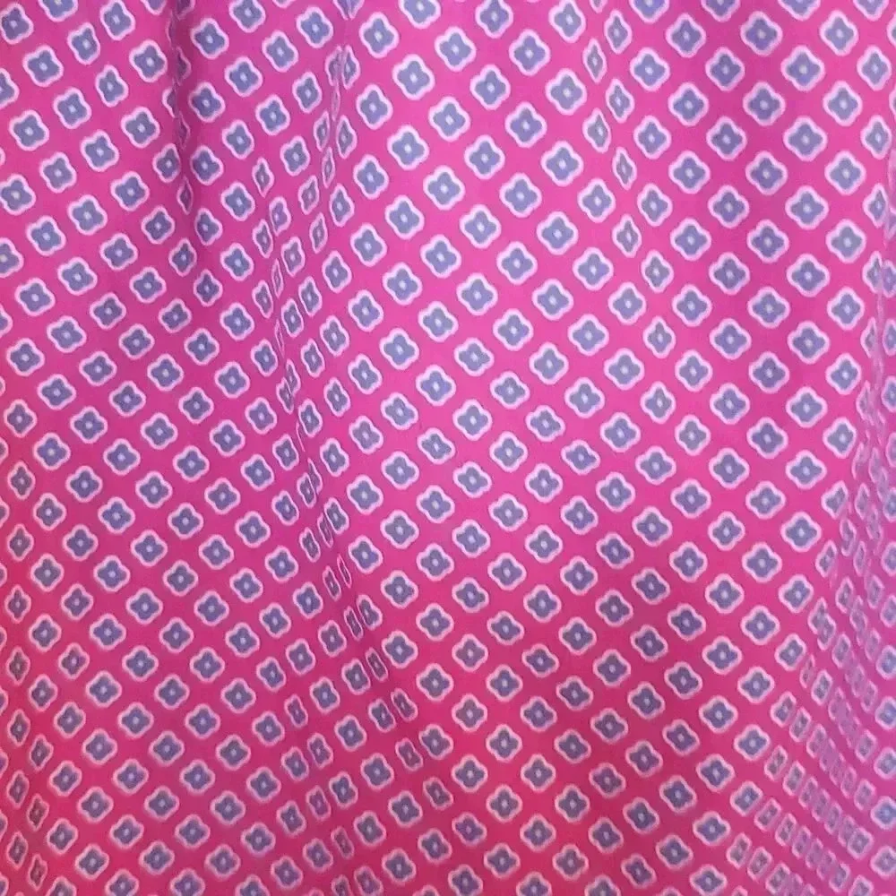 Ralph Lauren Purple with Blue Diamonds Fabric Kids Romper Preppy